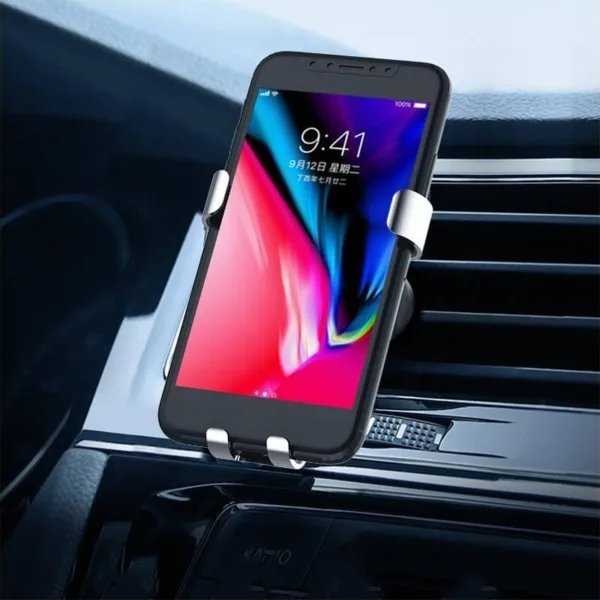 Suporte de Telemóvel Para Carro SD-ZJ08 - Prateado