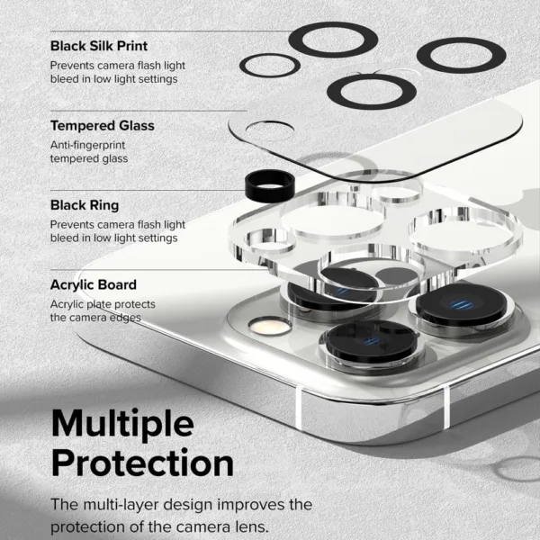 PelÍcula de Vidro Câmera Traseira para iPhone 12 Pro Max