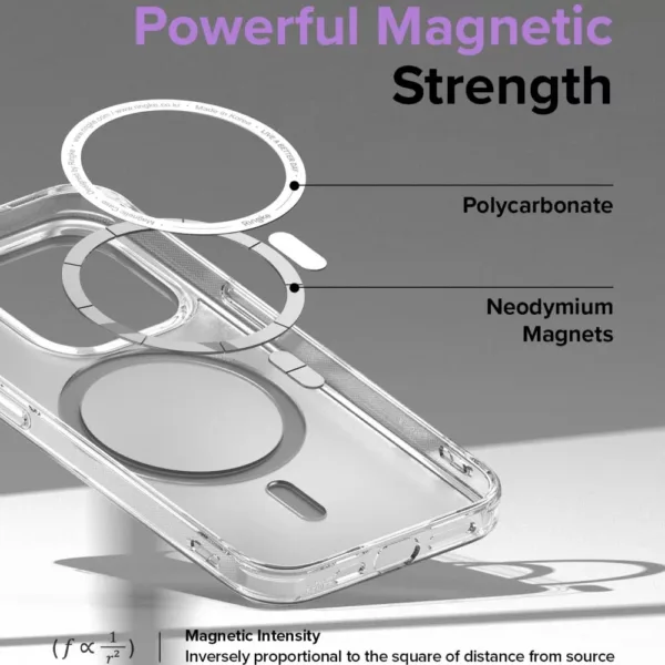 Capa iPhone 17 com MagSafe - Cristal Transparente