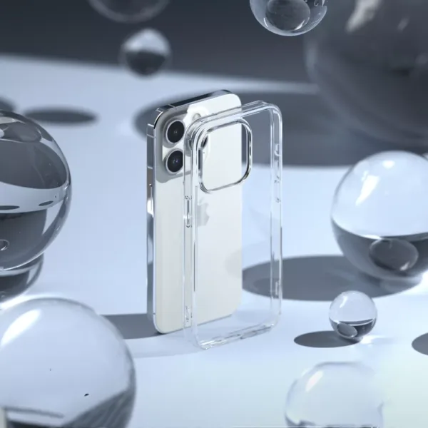 Capa iPhone 16 Pro Max Silicone Premium - Cristal Transparente