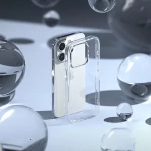 Capa iPhone 15 Pro Silicone Premium - Cristal Transparente
