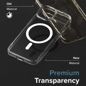 Capa iPhone 15 com MagSafe - Cristal Transparente