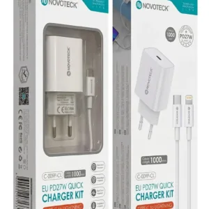 Carregador USB-C com Cabo USB-C para Lightning - 27W