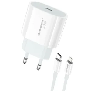Carregador USB-C com Cabo USB-C para Lightning - 27W