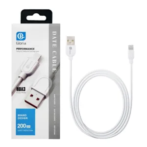 Cabo Lightning para USB Fast Charging 2.4A - 2 Metro