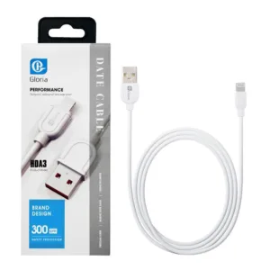 Cabo Lightning para USB Fast Charging 2.4A - 3 Metro