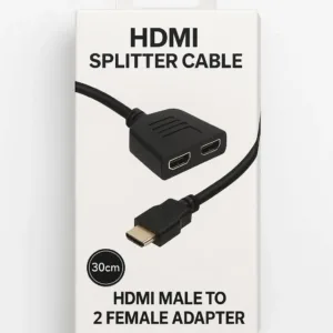 Divisor HDMI 1x2 – Macho para 2 Fêmea 30cm
