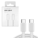 Cabo USB C para USB C 60W - 1M