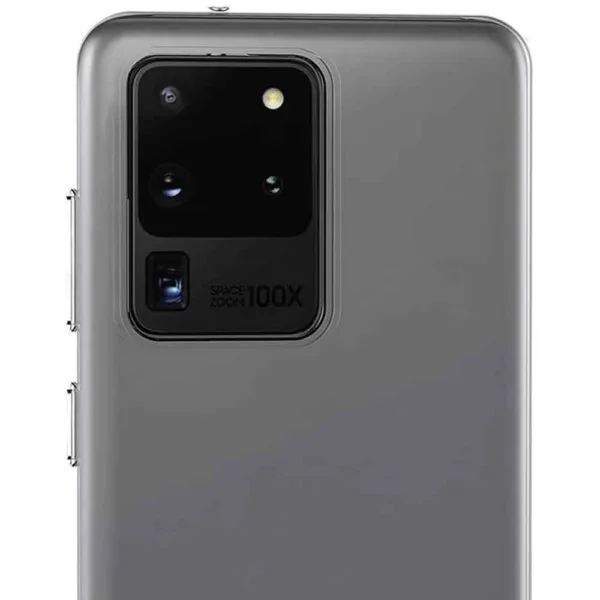 Capa Samsung Galaxy S20 Ultra Silicone Premium - Cristal Transparente