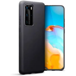 Capa Huawei P40 Silicone Premium Preto - Image 1