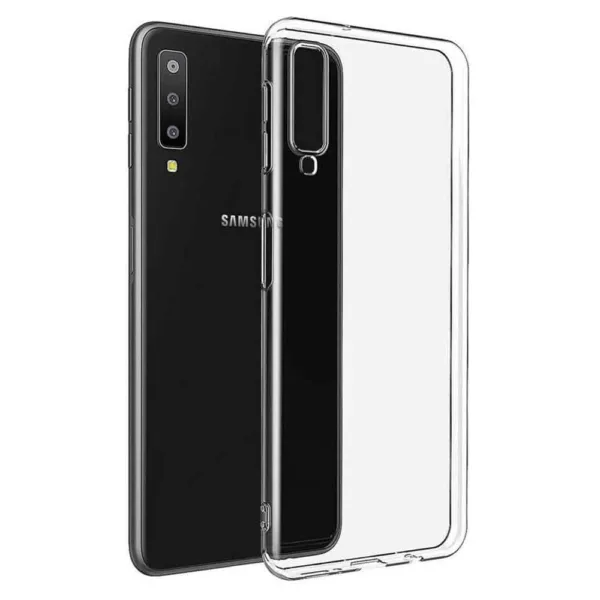 51dj7n0VzqL._AC_SL1000_.jpg Capa Samsung Galaxy A7 2018 Silicone Premium - Cristal Transparente