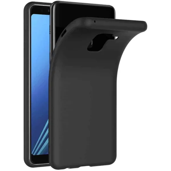 51kqoC-sFaL._AC_SL1000_.jpg Capa Samsung Galaxy A8 2018 Silicone Premium - Preto