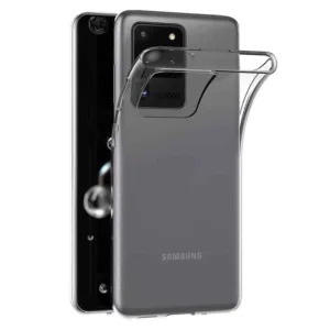 Capa Samsung Galaxy S20 Ultra Silicone Premium - Cristal Transparente
