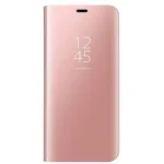 Capa Samsung Galaxy A20E Clear Flip Cover - Dourado Rosa