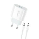Carregador GaN 20W iPhone 15 - 17 USB-C com Cabo