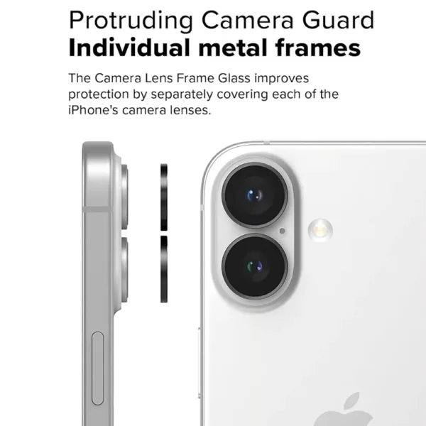 Película de Vidro Temperado Câmera Traseira iPhone 16 Plus - HD