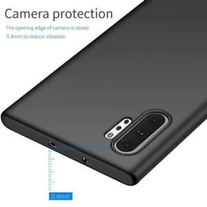Capa Samsung Galaxy Note 10 Silicone Premium Preto - Image 3