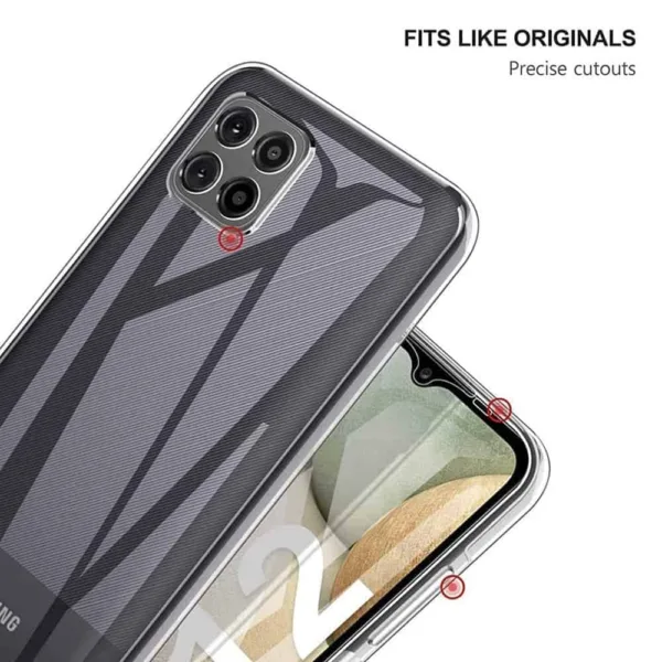Capa 360 Samsung Galaxy A22 5G - Full Cover Transparente