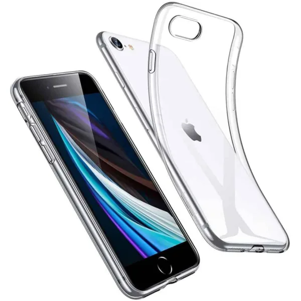 61B4PthkflL._AC_SL1000_.jpg Capa iPhone 7 iPhone 8 iPhone se 2020 Silicone Premium Transparente