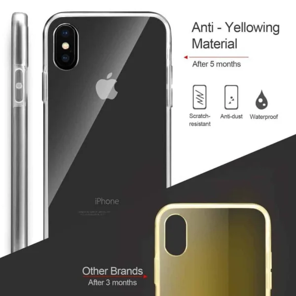 Capa 360 iPhone XS Max - Full Cover Transparente