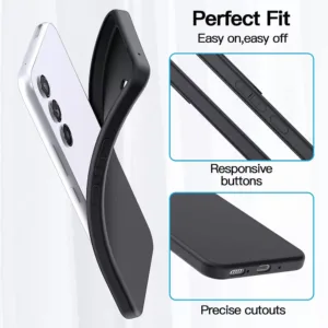 Capa Samsung Galaxy A54 Silicone Premium Preto