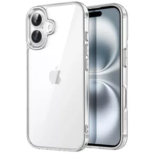 Capa iPhone 16 Silicone Premium - Cristal Transparente