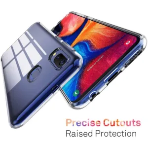 Capa Samsung Galaxy A20E Silicone Premium - Cristal Transparente