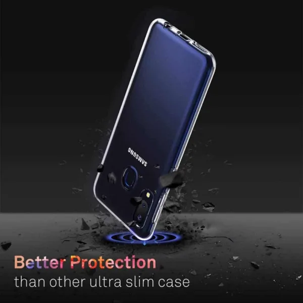 Capa Samsung Galaxy A20E Silicone Premium - Cristal Transparente