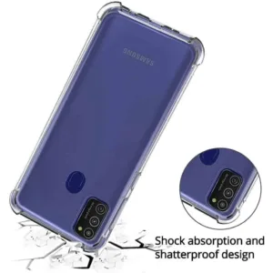 Capa Samsung Galaxy M31 Anti Choque -Transparente