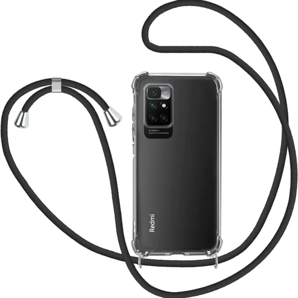 Capa Xiaomi Redmi 10 Antichoque com Cordão