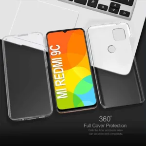 Capa 360 Xiaomi Redmi 9C | 9A - Full Cover Transparente - Image 3