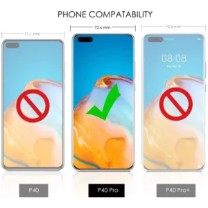 Capa Huawei P40 Pro Silicone Premium Preto - Image 3