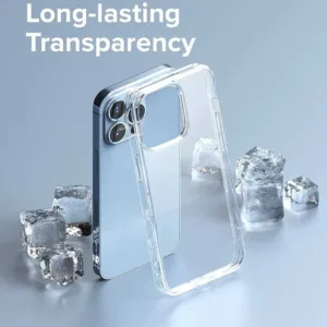 Capa iPhone 13 Pro Max Silicone Premium - Cristal Transparente