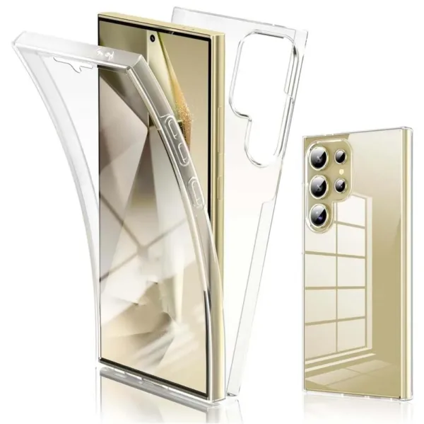 Capa 360 Samsung Galaxy S25 Ultra 5G - Full Cover Transparente