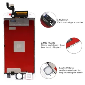 Ecrã Display LCD Para iPhone 8 Plus Branco