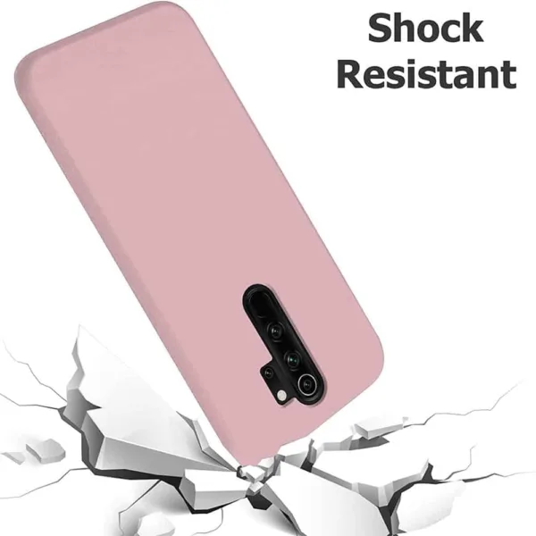 Capa Xiaomi Redmi Note 8 Pro Silicone Liquido - Rosa Areia