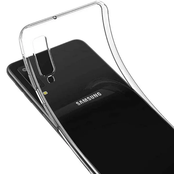 Capa Samsung Galaxy A7 2018 Silicone Premium - Cristal Transparente