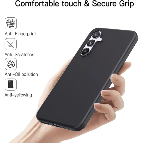Capa Samsung Galaxy A05S Silicone Premium Preto