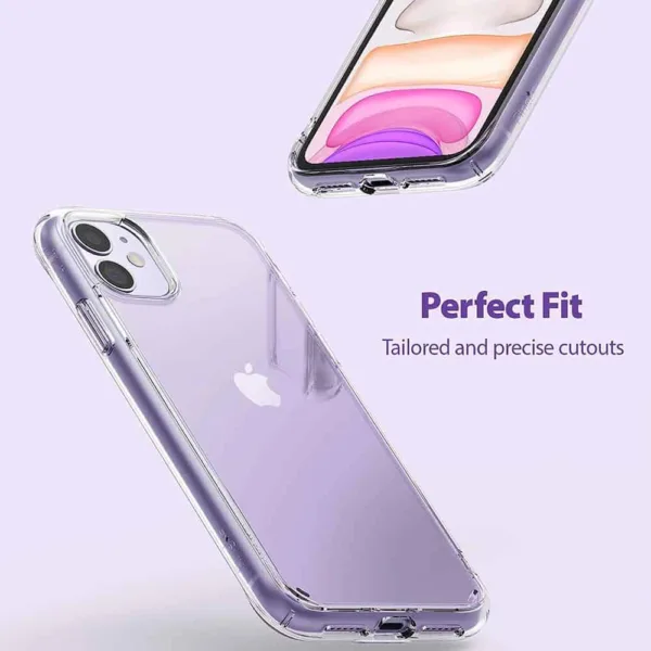 Capa iPhone 11 Silicone Premium - Cristal Transparente