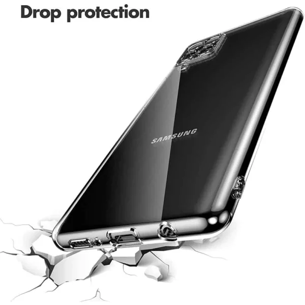 Capa Samsung Galaxy A12 | M12 Silicone Premium - Cristal Transparente