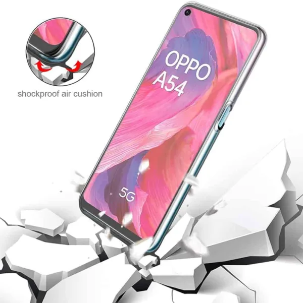 Capa 360 Oppo A54 5G | A74 5G | A93 5G - Full Cover Transparente