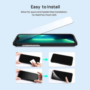 Película de Vidro Temperado iPhone 13 Pro Max Super Transparente