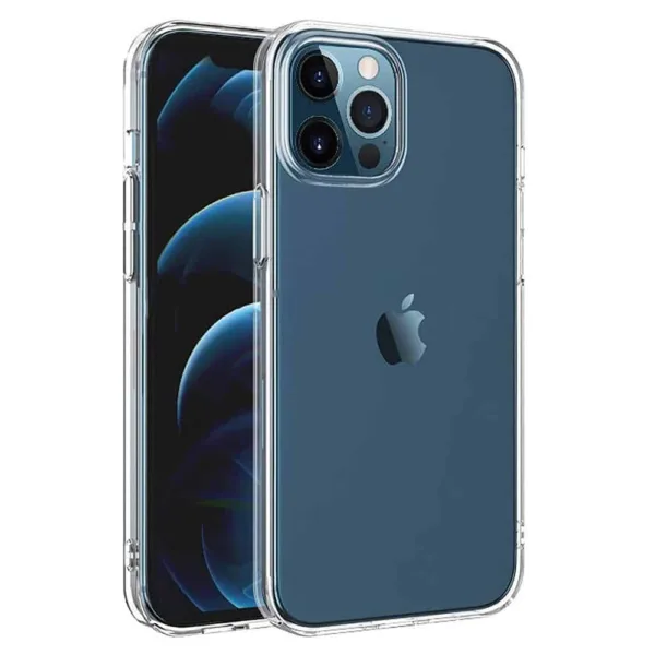 Capa iPhone 13 Pro Max Silicone Premium Transparente