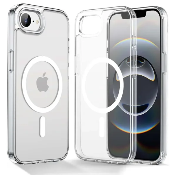 61dJeUU19yL._AC_SL1500_-jpg.webp Capa iPhone 16E com MagSafe - Cristal Transparente