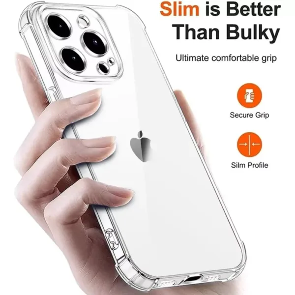 Capa iPhone 14 Pro Max Anti-Choque Cristal Transparente