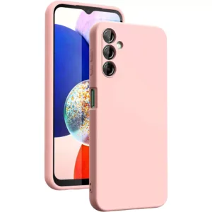 Capa Samsung Galaxy A37 5G Silicone Líquido - Rosa Areia
