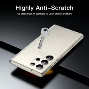Capa Samsung Galaxy S23 Ultra Silicone Premium - Cristal Transparente