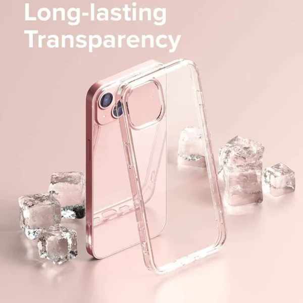 Capa iPhone 13 Silicone Premium - Cristal Transparente