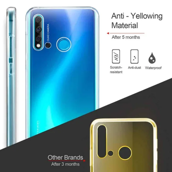 Capa 360 Huawei P20 - Full Cover Transparente