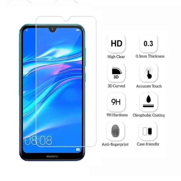 Película de Vidro Temperado Huawei Y6 2019 - Super Transparente